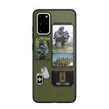 Personalized Swiss Veteran/ Solider Rank Upload Photo Phonecase 3D Printed QTVQ2708