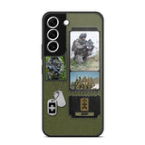 Personalized Swiss Veteran/ Solider Rank Upload Photo Phonecase 3D Printed QTVQ2708