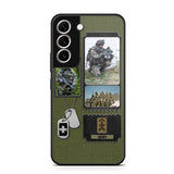 Personalized Swiss Veteran/ Solider Rank Upload Photo Phonecase 3D Printed QTVQ2708