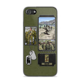 Personalized Australian Veteran/ Solider Rank Upload Photo Phonecase 3D Printed QTVQ2708