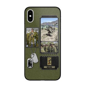 Personalized Australian Veteran/ Solider Rank Upload Photo Phonecase 3D Printed QTVQ2708