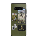 Personalized Australian Veteran/ Solider Rank Upload Photo Phonecase 3D Printed QTVQ2708