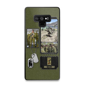 Personalized Australian Veteran/ Solider Rank Upload Photo Phonecase 3D Printed QTVQ2708