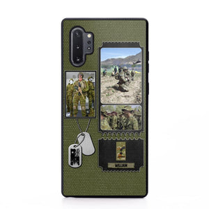 Personalized Australian Veteran/ Solider Rank Upload Photo Phonecase 3D Printed QTVQ2708