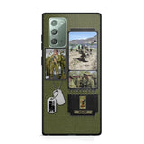 Personalized Australian Veteran/ Solider Rank Upload Photo Phonecase 3D Printed QTVQ2708