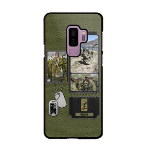 Personalized Australian Veteran/ Solider Rank Upload Photo Phonecase 3D Printed QTVQ2708