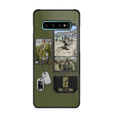 Personalized Australian Veteran/ Solider Rank Upload Photo Phonecase 3D Printed QTVQ2708