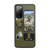 Personalized Australian Veteran/ Solider Rank Upload Photo Phonecase 3D Printed QTVQ2708