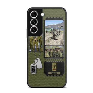 Personalized Australian Veteran/ Solider Rank Upload Photo Phonecase 3D Printed QTVQ2708