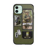 Personalized Canadian Veteran/ Solider Rank Upload Photo Phonecase 3D Printed QTVQ2708