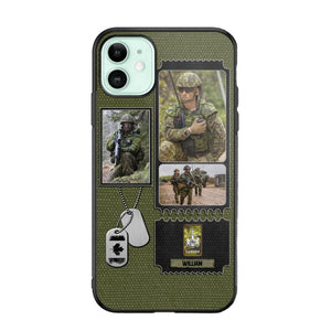 Personalized Canadian Veteran/ Solider Rank Upload Photo Phonecase 3D Printed QTVQ2708