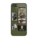 Personalized Canadian Veteran/ Solider Rank Upload Photo Phonecase 3D Printed QTVQ2708