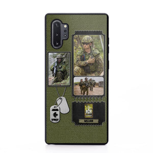 Personalized Canadian Veteran/ Solider Rank Upload Photo Phonecase 3D Printed QTVQ2708