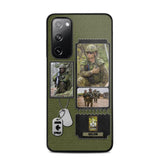 Personalized Canadian Veteran/ Solider Rank Upload Photo Phonecase 3D Printed QTVQ2708