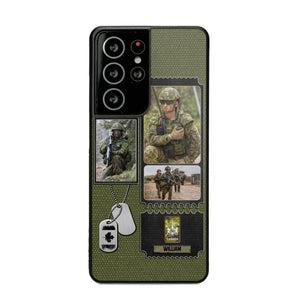 Personalized Canadian Veteran/ Solider Rank Upload Photo Phonecase 3D Printed QTVQ2708