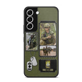 Personalized Canadian Veteran/ Solider Rank Upload Photo Phonecase 3D Printed QTVQ2708