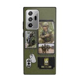 Personalized Canadian Veteran/ Solider Rank Upload Photo Phonecase 3D Printed QTVQ2708