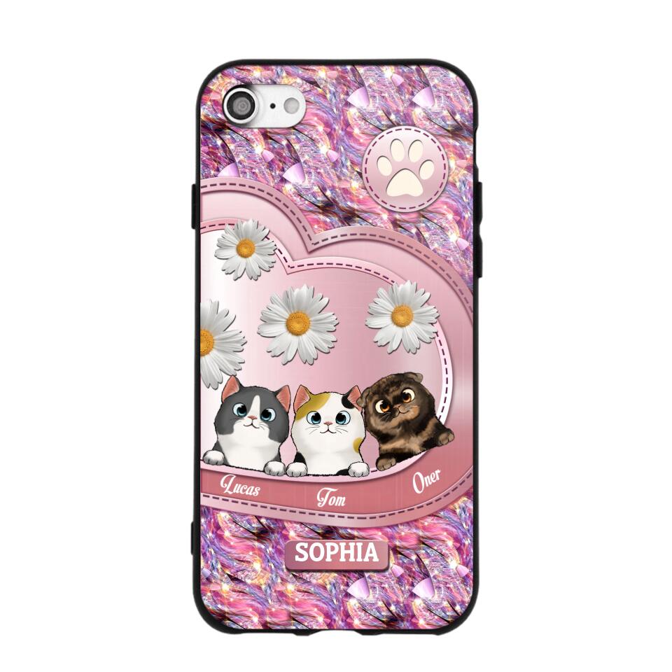 Personalized Cat Lover Phone Case Printed 22AUG-MA26