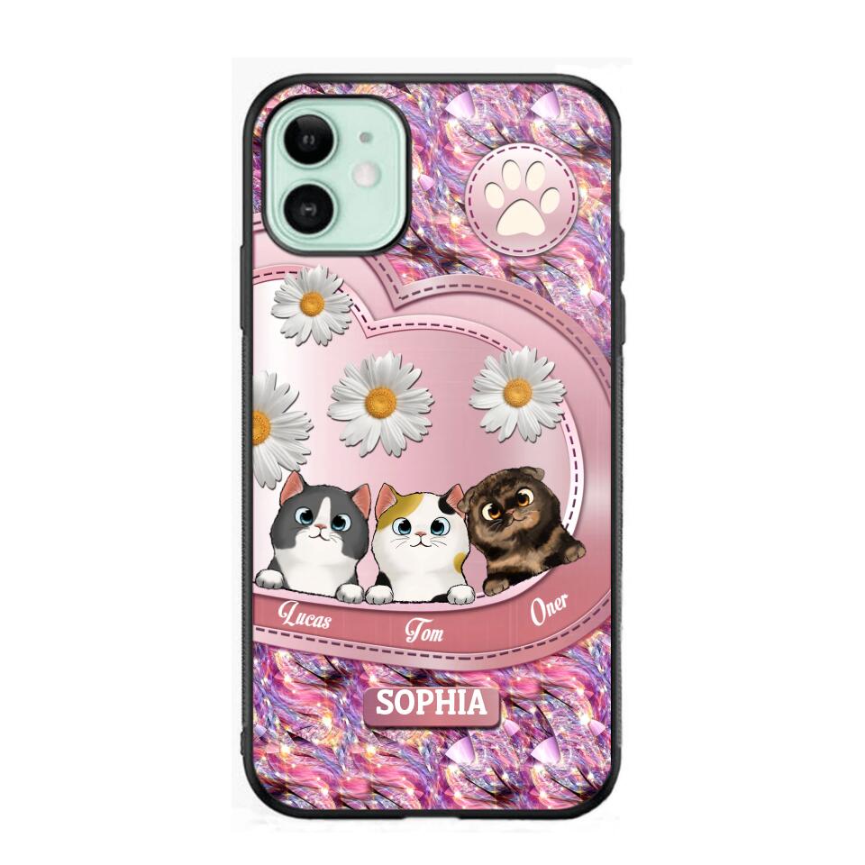 Personalized Cat Lover Phone Case Printed 22AUG-MA26