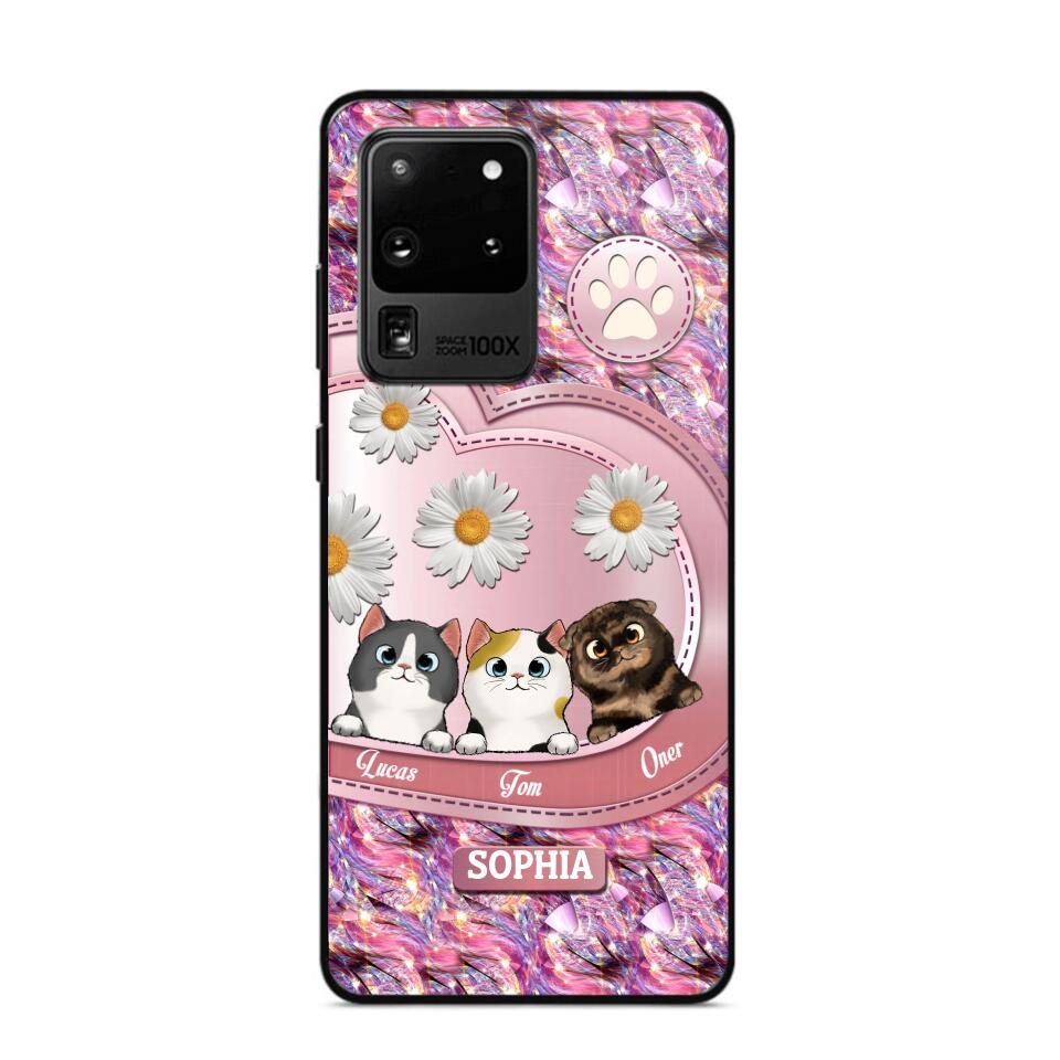 Personalized Cat Lover Phone Case Printed 22AUG-MA26