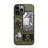 Personalized German Veteran/ Solider Rank Upload Photo Phonecase 3D Printed QTVQ2708