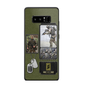 Personalized German Veteran/ Solider Rank Upload Photo Phonecase 3D Printed QTVQ2708