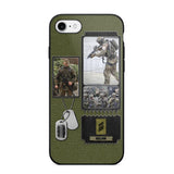 Personalized German Veteran/ Solider Rank Upload Photo Phonecase 3D Printed QTVQ2708