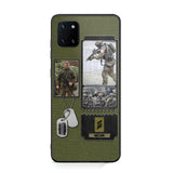 Personalized German Veteran/ Solider Rank Upload Photo Phonecase 3D Printed QTVQ2708