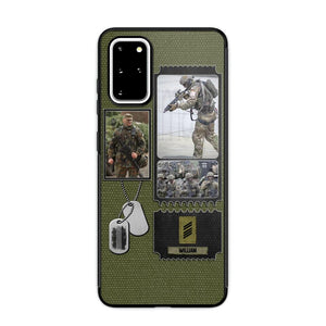 Personalized German Veteran/ Solider Rank Upload Photo Phonecase 3D Printed QTVQ2708