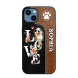 Personalized Love Dog Upload Photo Phone Case Printed NQVQ2708