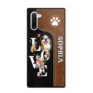 Personalized Love Dog Upload Photo Phone Case Printed NQVQ2708