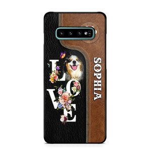 Personalized Love Dog Upload Photo Phone Case Printed NQVQ2708