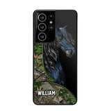 Personalized Horse Lover Custom Phone Case Printed NQVQ2908