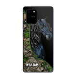 Personalized Horse Lover Custom Phone Case Printed NQVQ2908