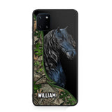 Personalized Horse Lover Custom Phone Case Printed NQVQ2908