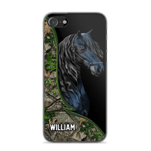 Personalized Horse Lover Custom Phone Case Printed NQVQ2908