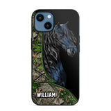 Personalized Horse Lover Custom Phone Case Printed NQVQ2908