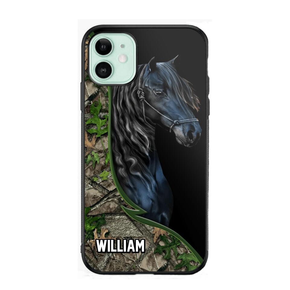 Personalized Horse Lover Custom Phone Case Printed NQVQ2908