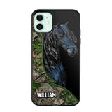 Personalized Horse Lover Custom Phone Case Printed NQVQ2908