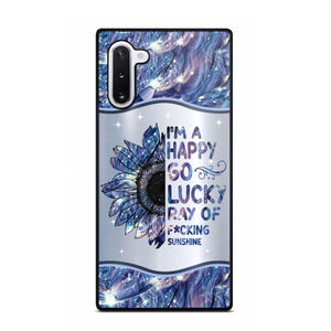 Personalized I'm A Happy Go Lucky Ray Of Sunshine Phone Case Printed 22AUG-HY29