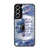 Personalized I'm A Happy Go Lucky Ray Of Sunshine Phone Case Printed 22AUG-HY29