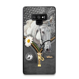 Personalized Love Horse Flower Phone Case Printed NQVQ2908