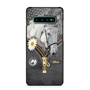 Personalized Love Horse Flower Phone Case Printed NQVQ2908