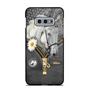 Personalized Love Horse Flower Phone Case Printed NQVQ2908