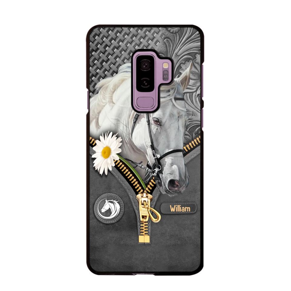 Personalized Love Horse Flower Phone Case Printed NQVQ2908