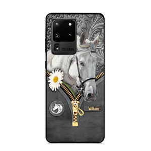 Personalized Love Horse Flower Phone Case Printed NQVQ2908