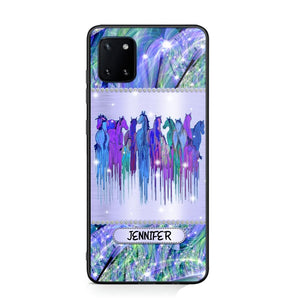 Personalized Horse Sparkling Phone Case Printed NQDT2908