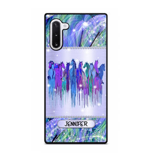 Personalized Horse Sparkling Phone Case Printed NQDT2908