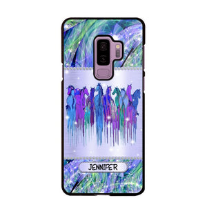 Personalized Horse Sparkling Phone Case Printed NQDT2908