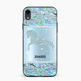 Personalized Horse Lover Custom Sparkling Phone Case Printed NQMA2908